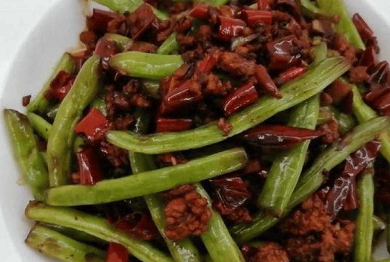 湖南美食｜8. 乾煸四季豆